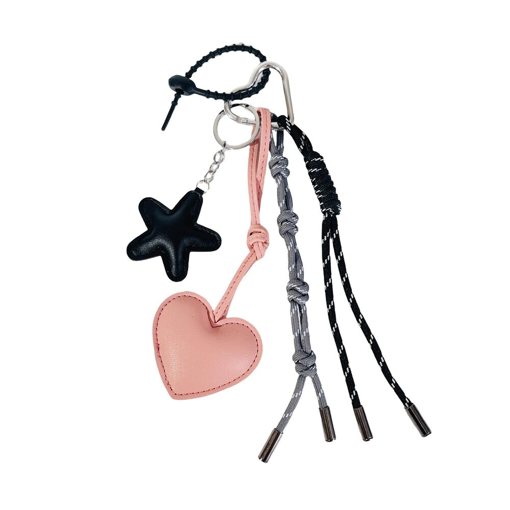 4472 Cute Braided Keychain Bag Charms for Handbag Purse Backpack